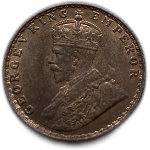 India 1/4 rupie 1928