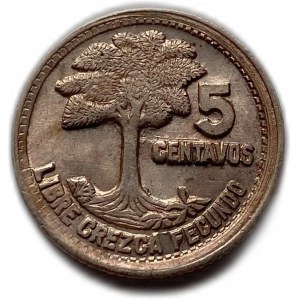 Guatemala 5 centavos 1958