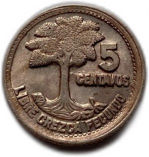 Guatemala 5 centavos 1958