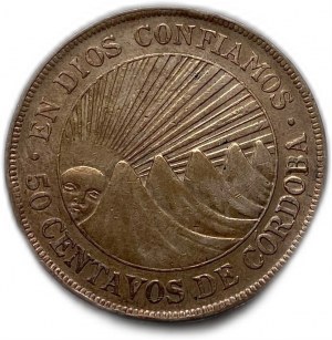 Nicaragua 50 Centavos 1912