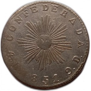 Argentina 4 reales 1851, Provincia de Cordoba