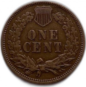 Stany Zjednoczone 1 cent 1876 (głowa Indianina)