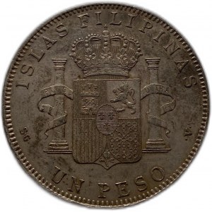 Filipíny 1 peso 1897 SGV