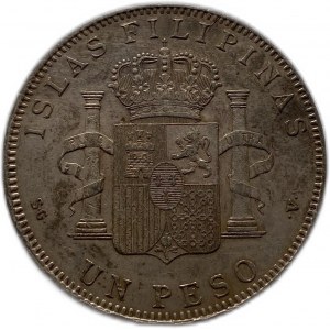 Filipiny 1 peso 1897 SGV