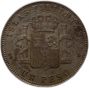 Filipiny 1 peso 1897 SGV