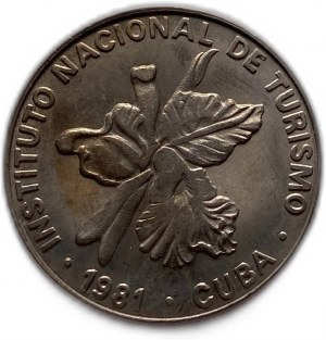 Kuba 25 Centavos 1981 (Intur)