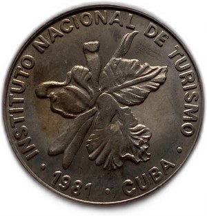 Kuba 25 centavos 1981 (Intur)
