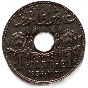 Lebanon 1 Piastre 1936