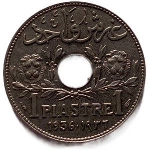 Libanon 1 Piastre 1936
