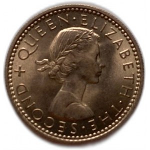 Rhodesien &amp; Njassaland 6 Pence 1963, Stichtag, Elizabeth II