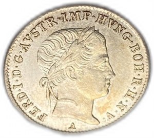 Rakúsko 5 Kreuzer 1838, Ferdinand I, AUNC