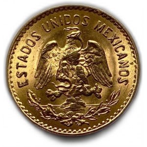 Mexico, 5 Pesos 1955, UNC