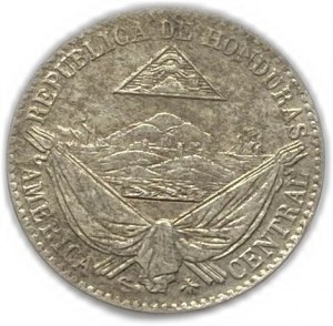 Honduras, 1/8 Real 1869 A, AUNC