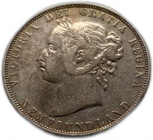 Kanada, Nowa Fundlandia, 50 centów 1898, Victoria, VF-XF