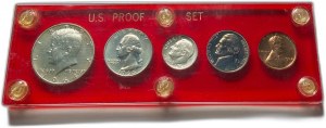 Spojené štáty, sada mincí 1964