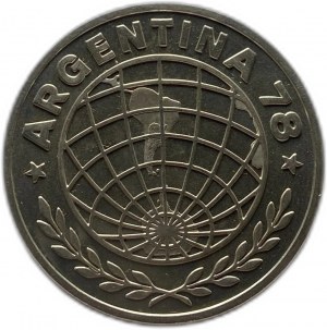 Argentína 3000 pesos 1977, PROOF