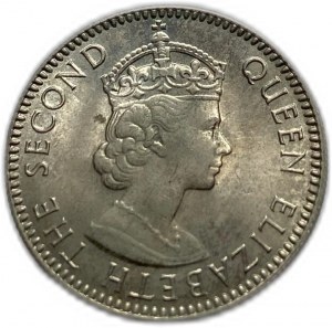 Seychellen, 25 Cents 1967, Elisabeth II, UNC