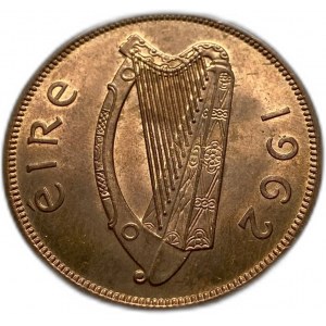 Ireland, 1 Penny 1962, UNC