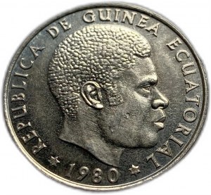 Äquatorialguinea, 25 bipkwele 1980 (19-80), AUNC