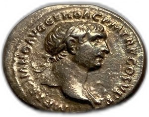 Römisches Reich, Trajan AD 98-117, Denar 107-106, 3,2 Gm, XF