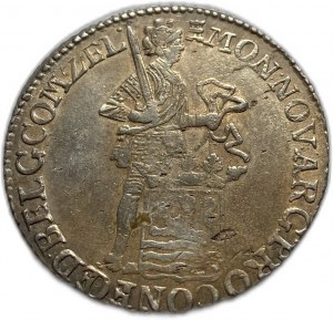 Holandia, Zelandia, Republika Batawska, srebrny dukat 1795, XF-AUNC