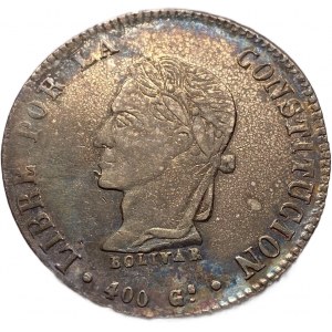 Bolivia, 8 Soles 1862 FP