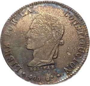 Boliwia, 8 podeszew 1862 FP