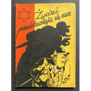 [Judaica] KOWALEWSKY Zbigniew - ŻYDZI PRZEDSTAWIAJĄ SIĘ NAM ! Warszawa [1944]