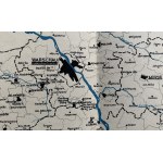 [GG] Set of 5 maps - Generalgouvernement [WWII].