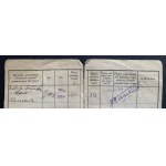 [OKĘCIE] Karta ubezpieczeniowa Nr. 37209. Koper Bronislaw. Warszawa [1928]