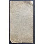 [OKĘCIE] Karta ubezpieczeniowa Nr. 37209. Koper Bronislaw. Warszawa [1928]