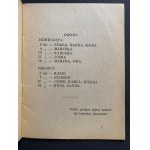 WOLAÑCZYK Marjan - About Tadeusz Kościuszko. A phrasebook for children of rural schools [stage picture]. Lviv [1918].