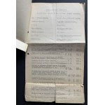 Kapitan KOBAK Kajetan [1892-1952] - Zestaw dokumentów.