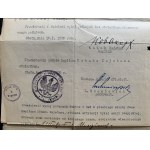 Kapitan KOBAK Kajetan [1892-1952] - Zestaw dokumentów.