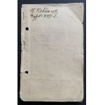 Kapitan KOBAK Kajetan [1892-1952] - Zestaw dokumentów.