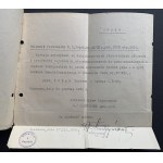 Kapitan KOBAK Kajetan [1892-1952] - Zestaw dokumentów.