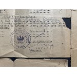 Kapitan KOBAK Kajetan [1892-1952] - Zestaw dokumentów.