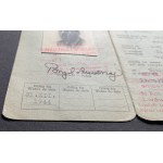 [Lwów] AUSWEIS. LEGITYMACJA. Andrzej BRYL [Kuraś]. Lemberg [1944]