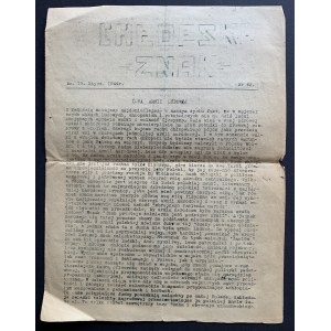 [Konšpiračná tlač] CHŁOPSKI ZNAK. Č. 62. 15. januára 1944.