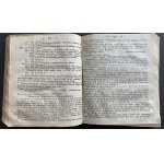 DZIENNIK URZĘDOWY Województwa Sandomierskiego. Radom [1830]