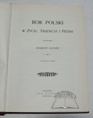 GLOGER Zygmunt, L'anno polacco nella vita, nella tradizione e nella canzone.