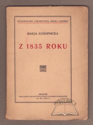 KONOPNICKA Marja, Z 1835 roku.