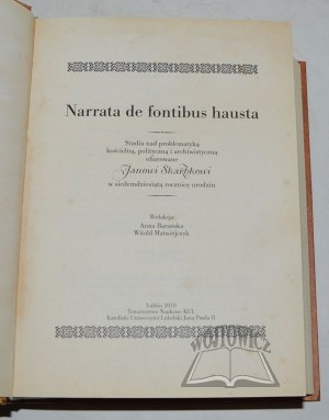 NARRATA de fontibus hausta.