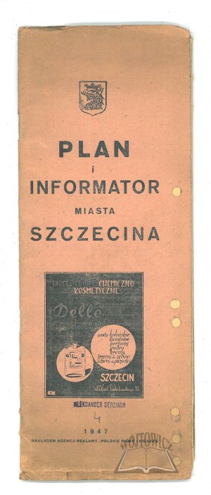 (SZCZECIN). Plan and guide of the city of Szczecin.