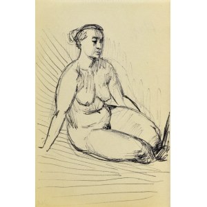 Ludwik MACIĄG (1920-2007), Nu d'une femme assise