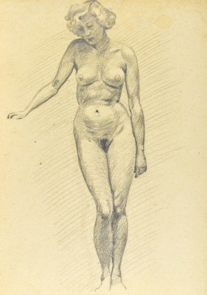 Ludwik MACIĄG (1920-2007), Nudo di donna in piedi