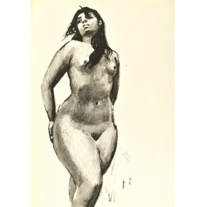 Ludwik MACIĄG (1920-2007), Nude of a standing woman