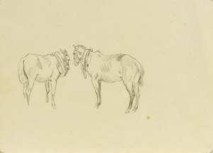 Ludwik MACIĄG (1920-2007), Horses.