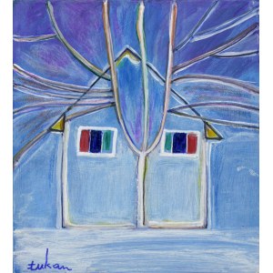 Eugeniusz TUKAN-WOLSKI (1928-2014), Landscape with a house