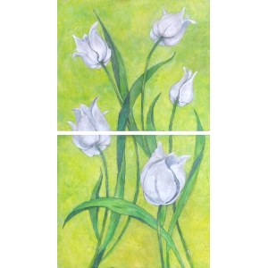 Joanna Misztal, Flowers (diptych)